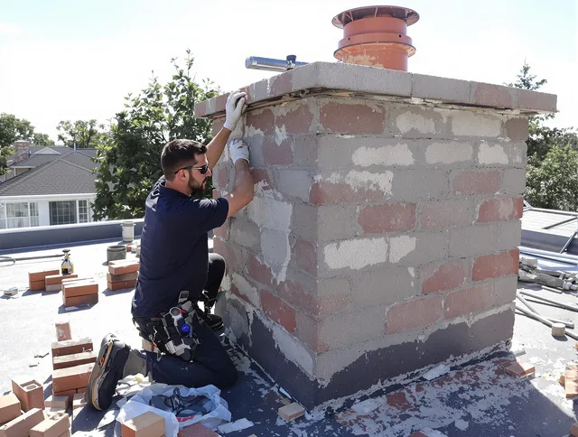 Advanced chimney repair process by Huntington Beach Chimney Sweep in Huntington Beach, CA