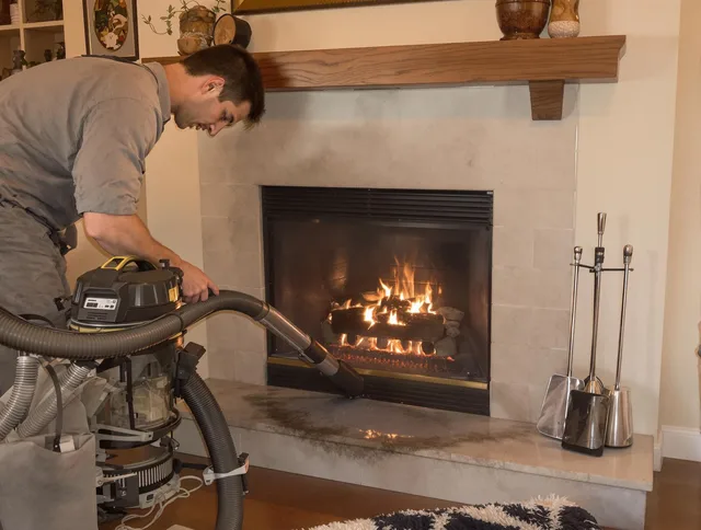 Routine fireplace upkeep by Huntington Beach Chimney Sweep in Huntington Beach, CA